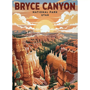 Bryce Canyon National Park Puzzle Sunset by MakeYourPuzzles